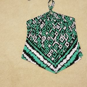 Beautiful Halter Tieneck Style Top